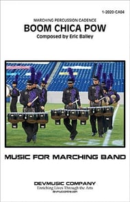 Boom Chica Pow Marching Band sheet music cover Thumbnail